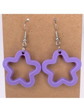 Star-Shaped Earrings Fashion Jewelry